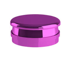 2 BOÎTIERS ANODISÉS FUCHSIA EN TITANE - EQUATOR