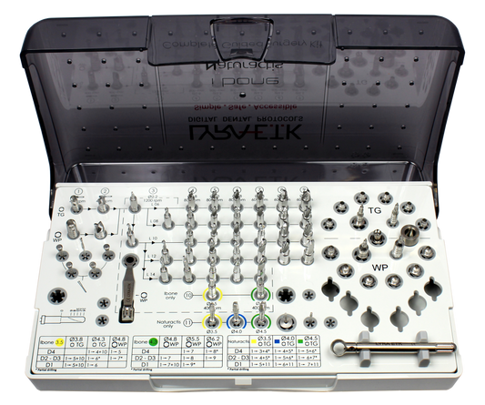 Trousse de chirurgie guidée complète pour implants iBone® & Naturactis®