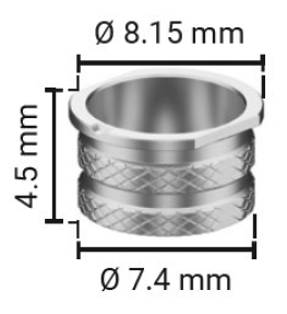 Anillo de guiado WP para cirugía guiada completa iBone (lote de 10)