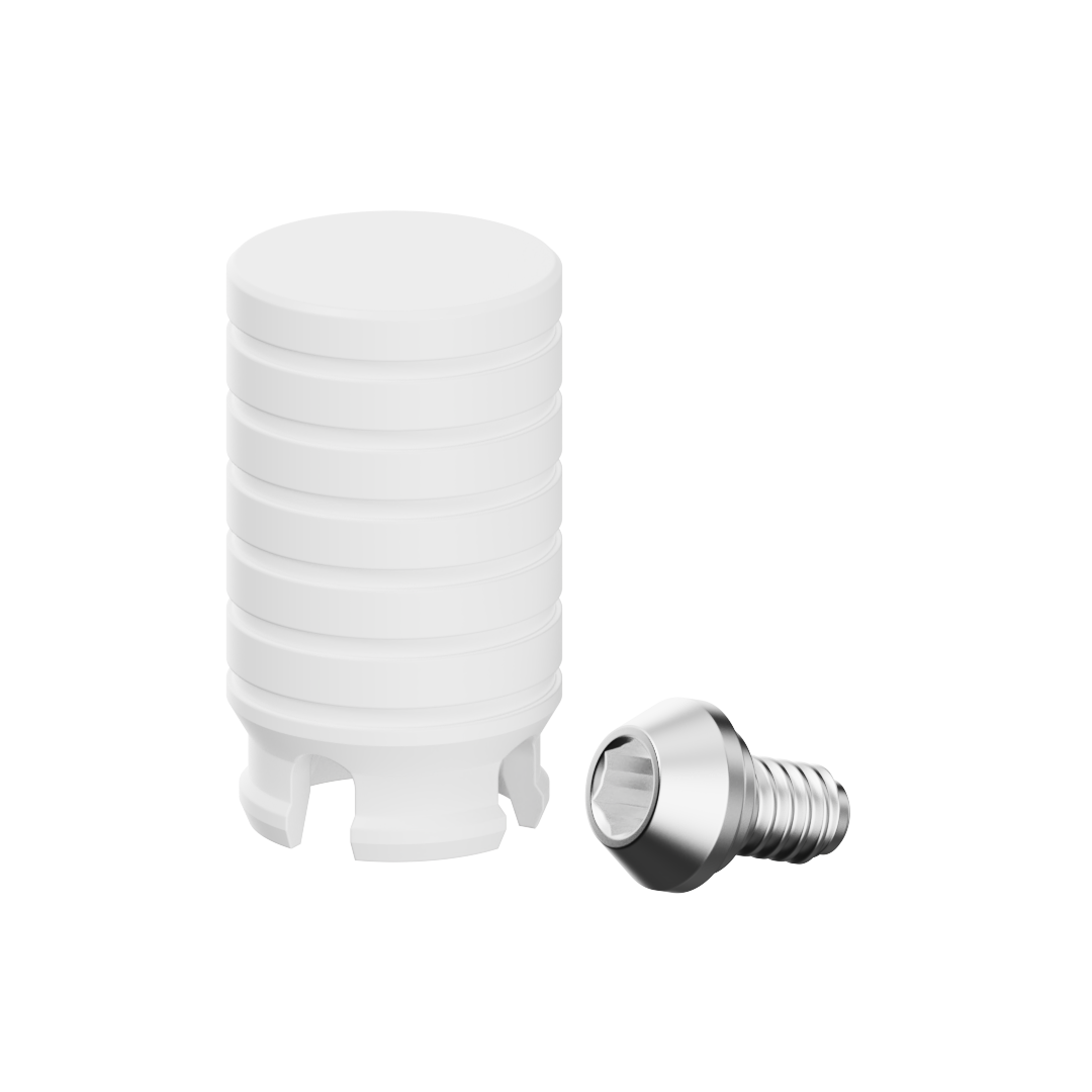 Pilar provisonal clipsable + tornillo