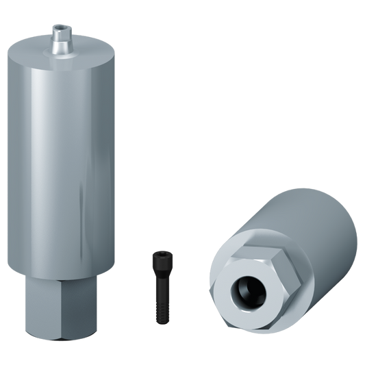 Muestra de pilar personalizado + tornillo