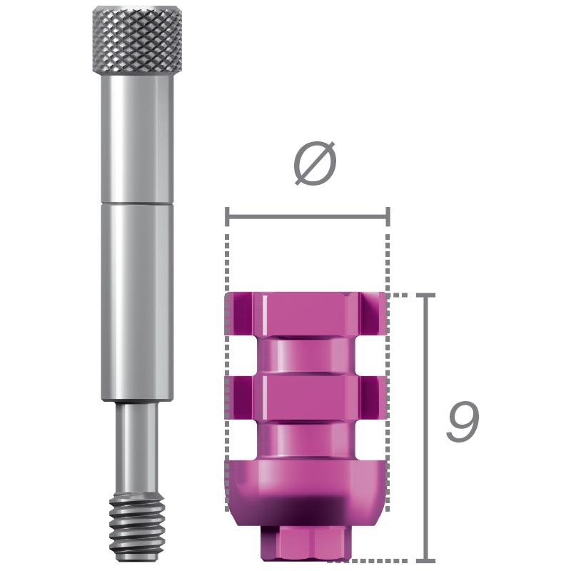 Transfer (técnica de cubeta abierta) + tornillo