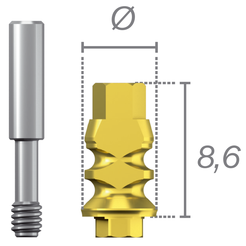 Transfer (técnica de cubeta cerrada) + tornillo