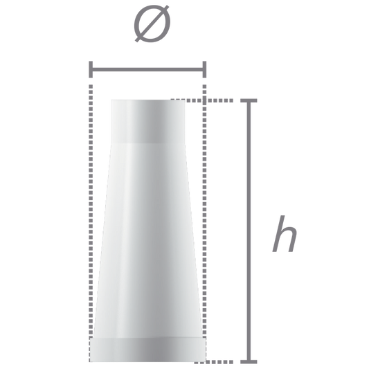 Chape calcinable anti-rotationnelle + vis Ø 4.8 RP- DIRECT CLIP