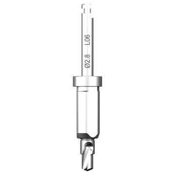 Fresa graduada para cirugía guiada completa