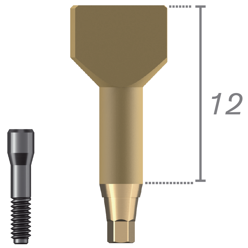 Scanbody direct implant + tornillo