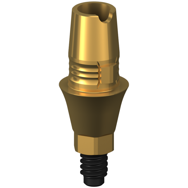 Interfaccia titanio + vite