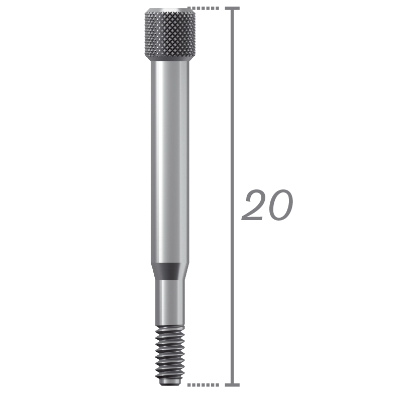 Tornillo guía de laboratorio M1.4