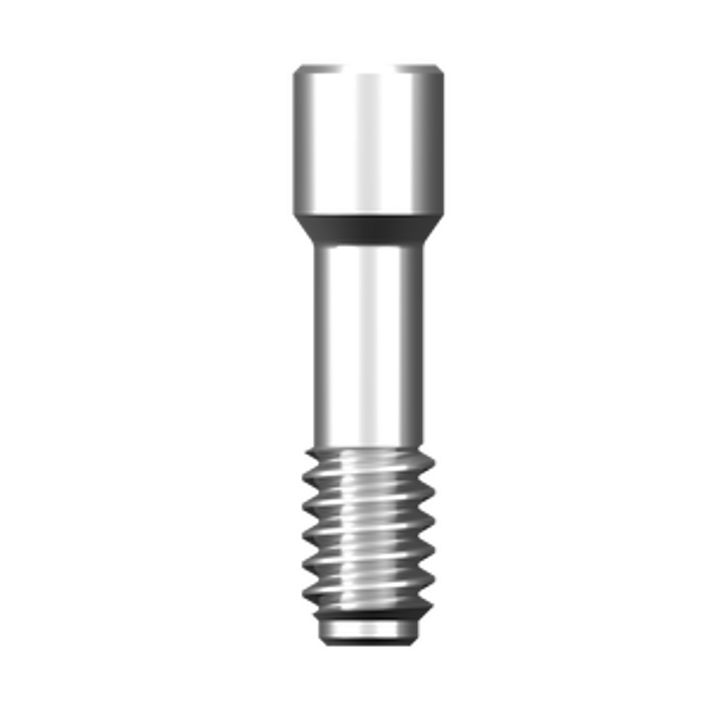 Tornillo de pilar Esthétibase y prefresado - conexión InterActive® - plataforma amarilla