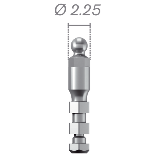 Analogo dell'abutment O'Ring o dell'impianto Obi Ø2.7