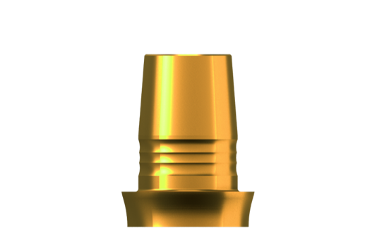 Interfaz titanio + tornillo - Anthofit® HE - Plataforma R Ø4.1