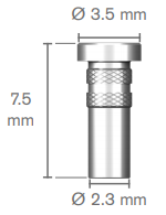 Anillo guía para agujas de anclaje