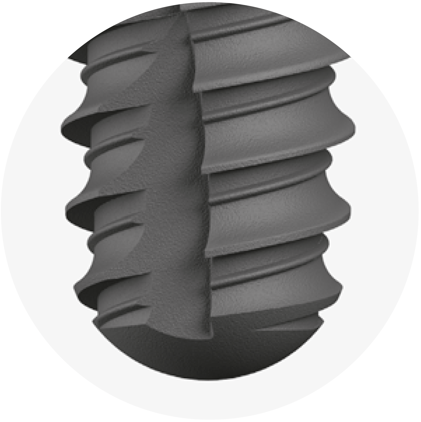 Implant dentaire Naturall+ Ø3 - Livré avec une vis de couverture