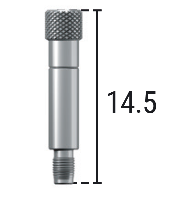 Tornillo de laboratorio para pilar sobre pilar Plural