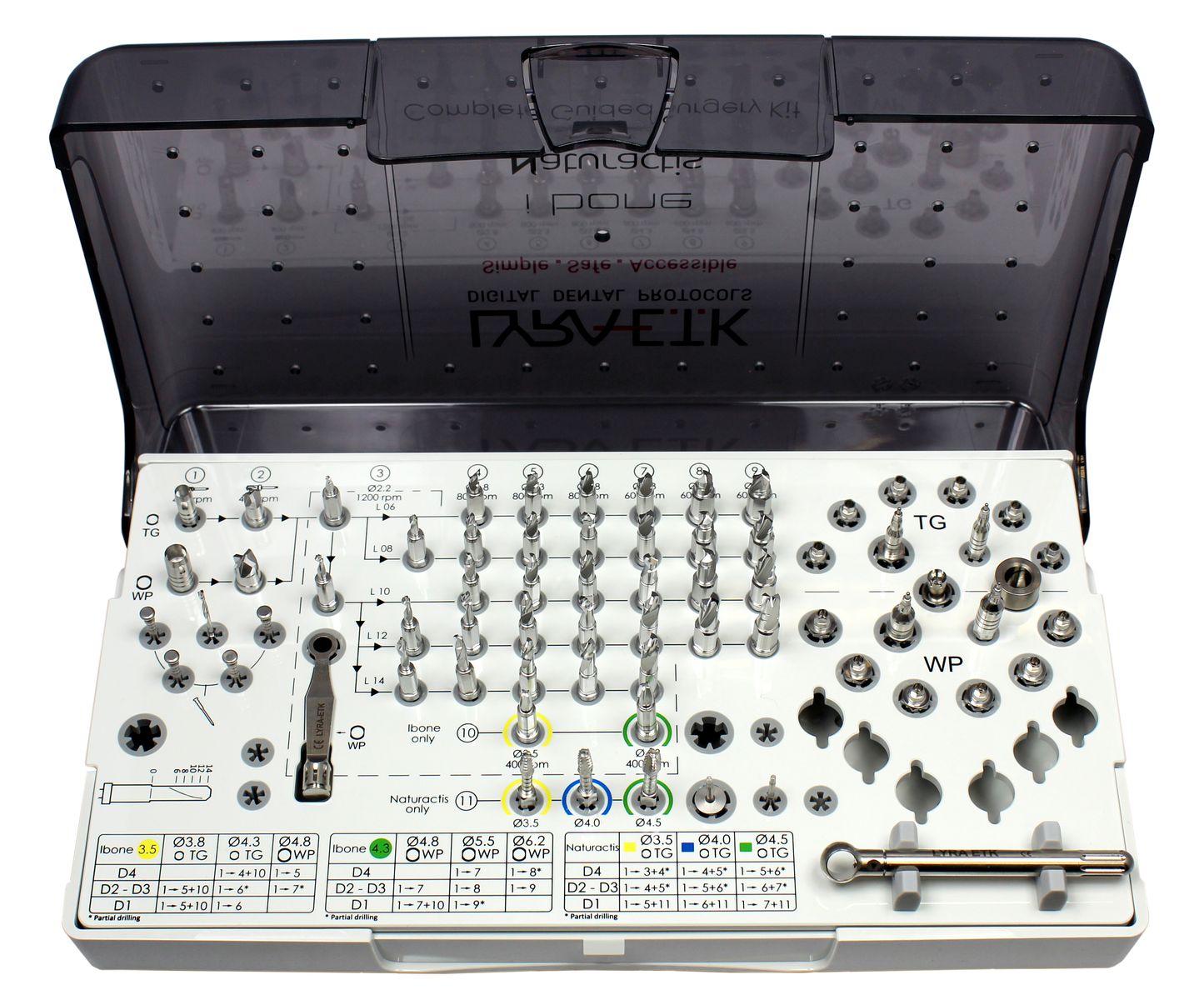 Kit completo di chirurgia guidata per impianto iBone®