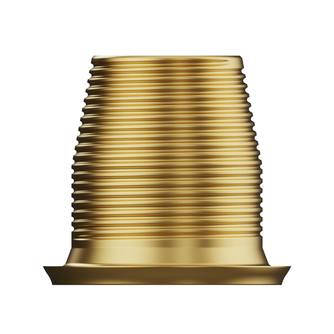 Interface titane rotationnelle + vis - sur pilier Tétra ou Multi-Unit