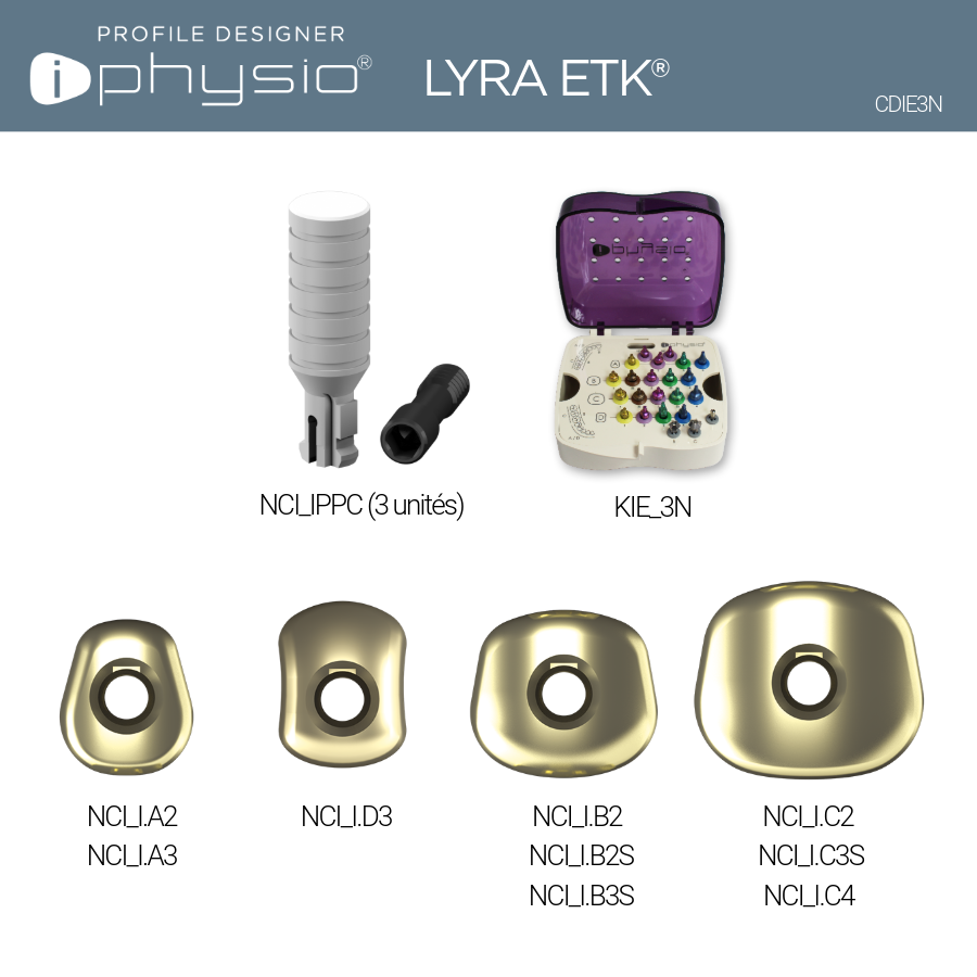 Coffret Découverte - compatible toutes marques d'implants