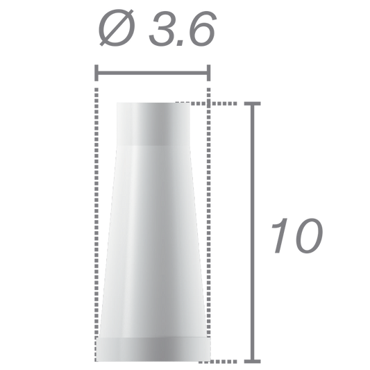 Chape calcinable pour pilier Direct Clip