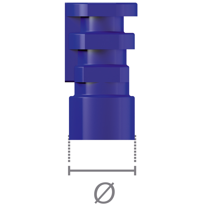 Transfert clipsable (technique ciel fermé) pour pilier Direct Clip