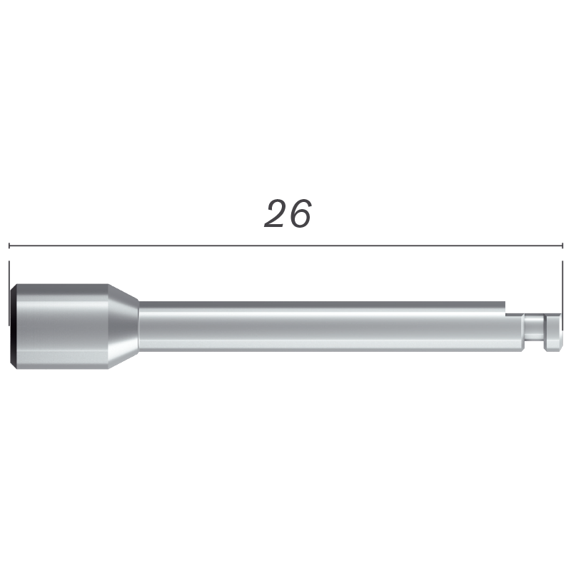 Mandrin hexagonal interne pour pilier O'Ring